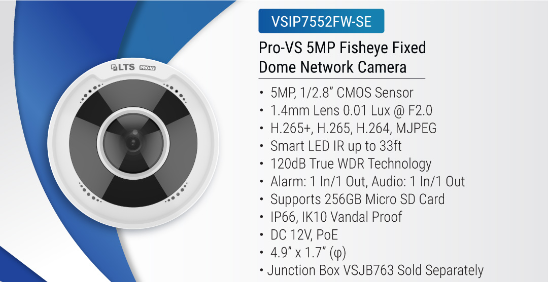 Lts sales fisheye camera